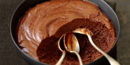 Authentique et délicieuse mousse au chocolat