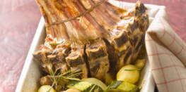 Carré d’agneau au four