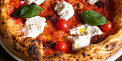 Pizza bufala tomate